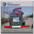 20ft container Tri axles hydraulic side crane lifting loaded container semi trailer